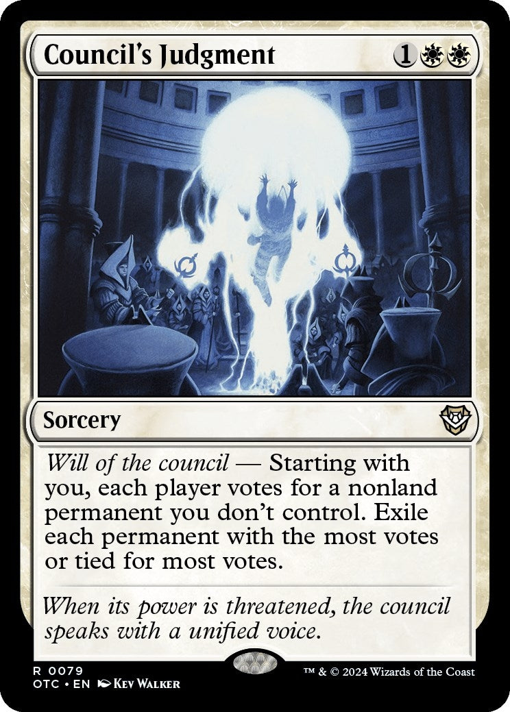 Image for Council's Judgment (79) - Magic: The Gathering
