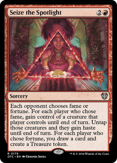 Image for Seize the Spotlight (179) - Magic: The Gathering