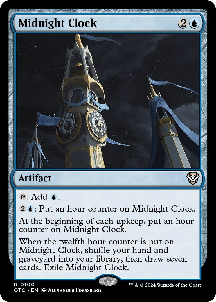 Image for Midnight Clock (100) - Magic: The Gathering