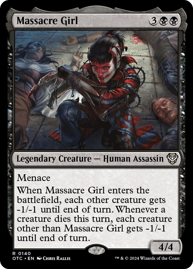 Image for Massacre Girl (140) - Magic: The Gathering