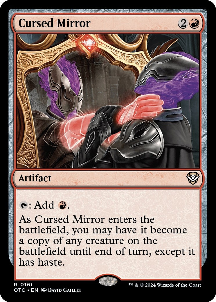 Image for Cursed Mirror (161) - Magic: The Gathering