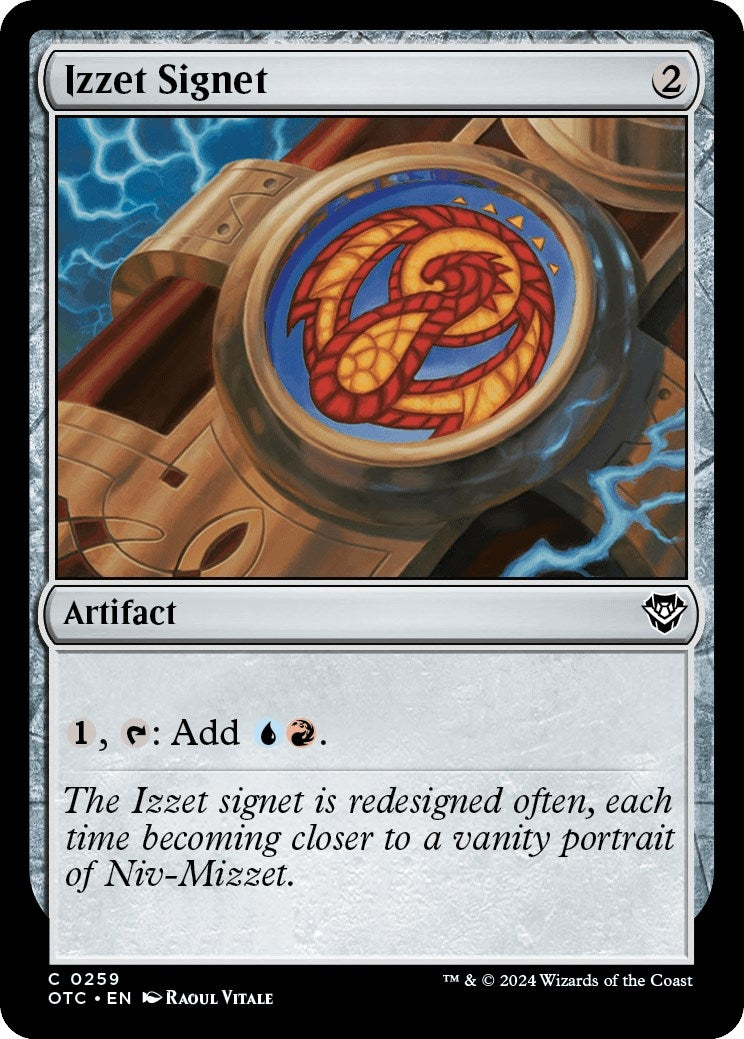 Image for Izzet Signet (259) - Magic: The Gathering