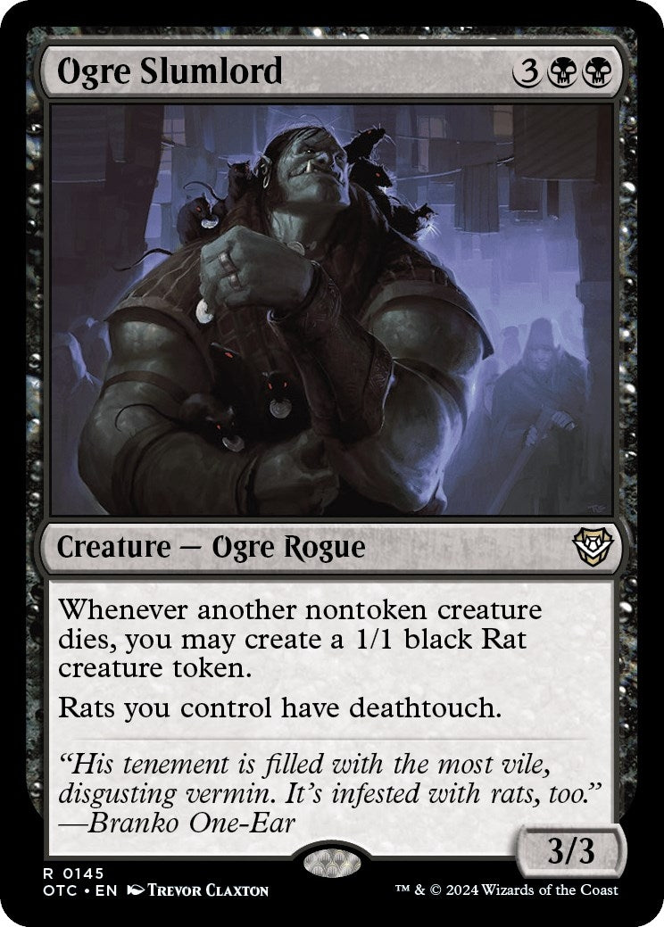 Image for Ogre Slumlord (145) - Magic: The Gathering