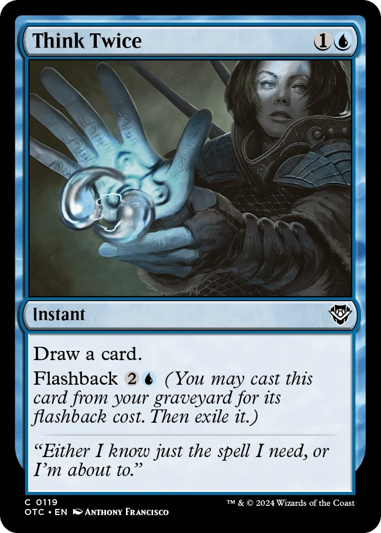 Image for Think Twice (119) - Magic: The Gathering