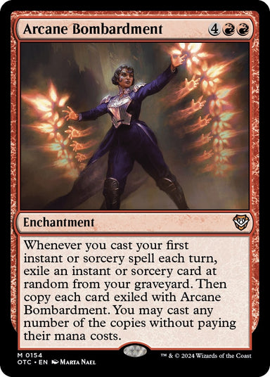 Image for Arcane Bombardment (154) - Magic: The Gathering