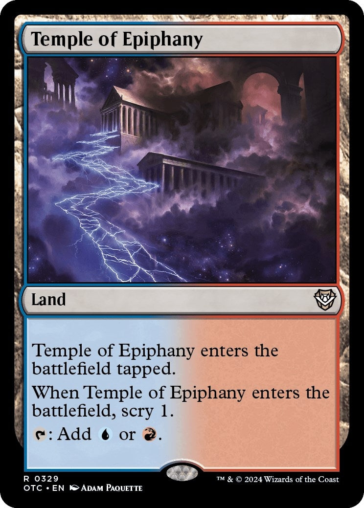 Image for Temple of Epiphany (329) - Magic: The Gathering