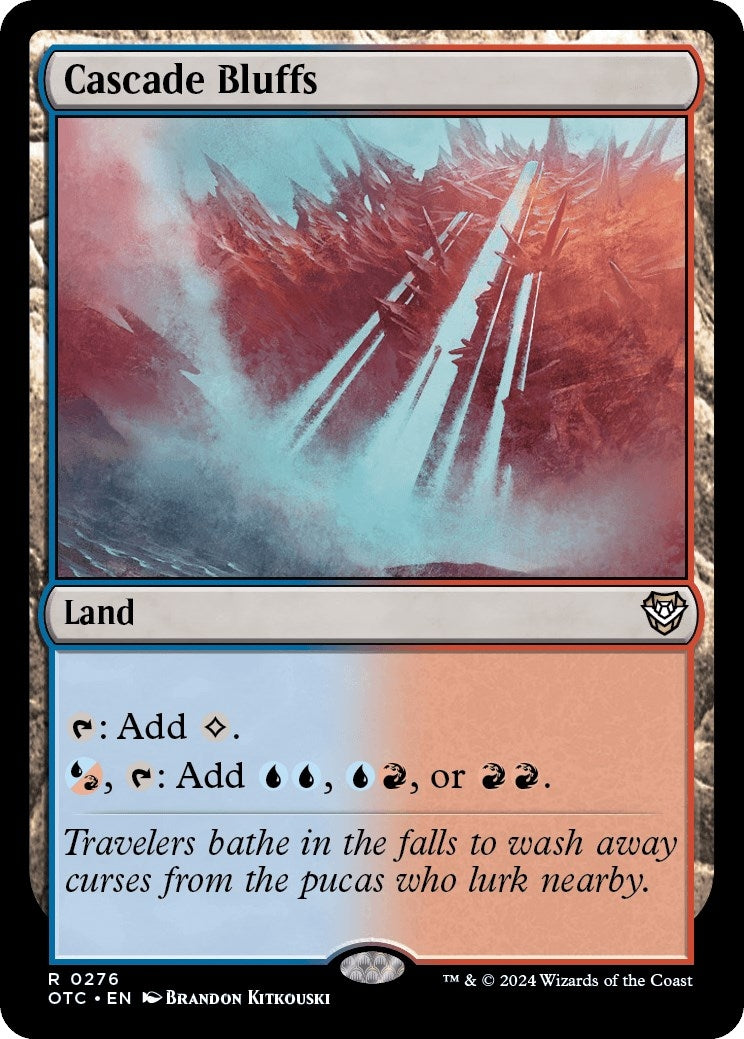 Image for Cascade Bluffs (276) - Magic: The Gathering