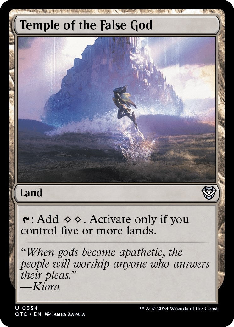 Image for Temple of the False God (334) - Magic: The Gathering