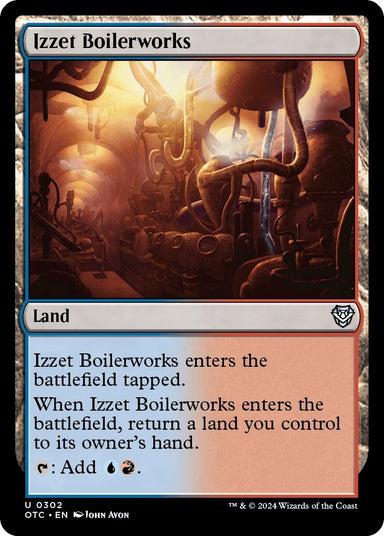 Image for Izzet Boilerworks (302) - Magic: The Gathering