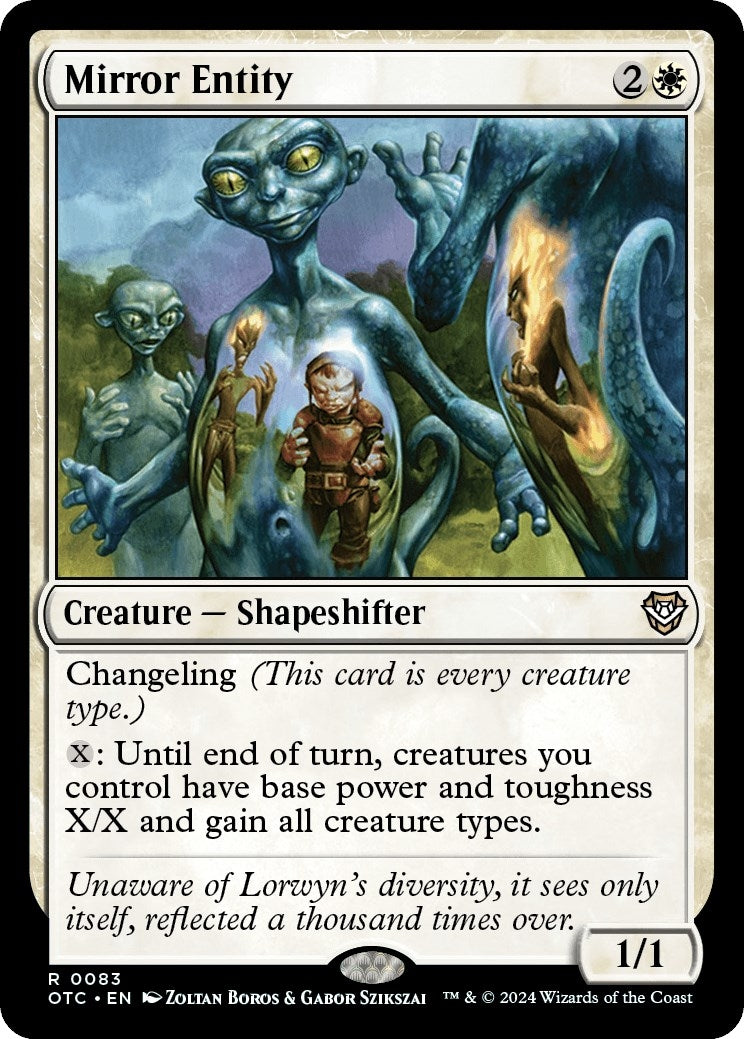 Image for Mirror Entity (83) - Magic: The Gathering