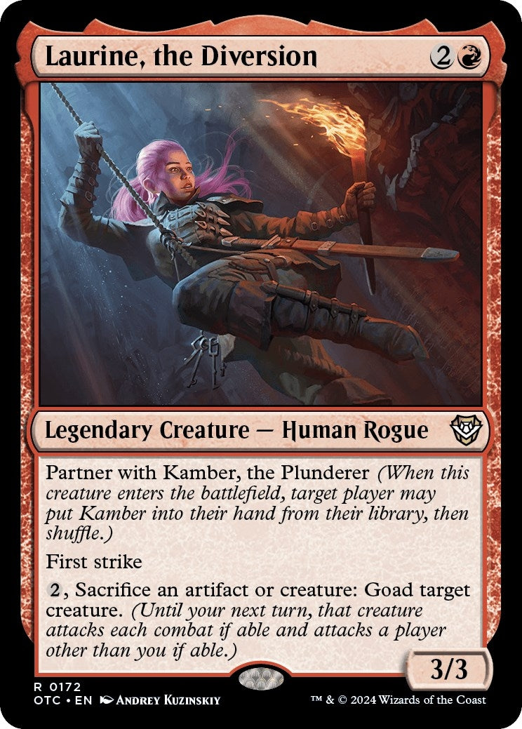 Image for Laurine, the Diversion (172) - Magic: The Gathering