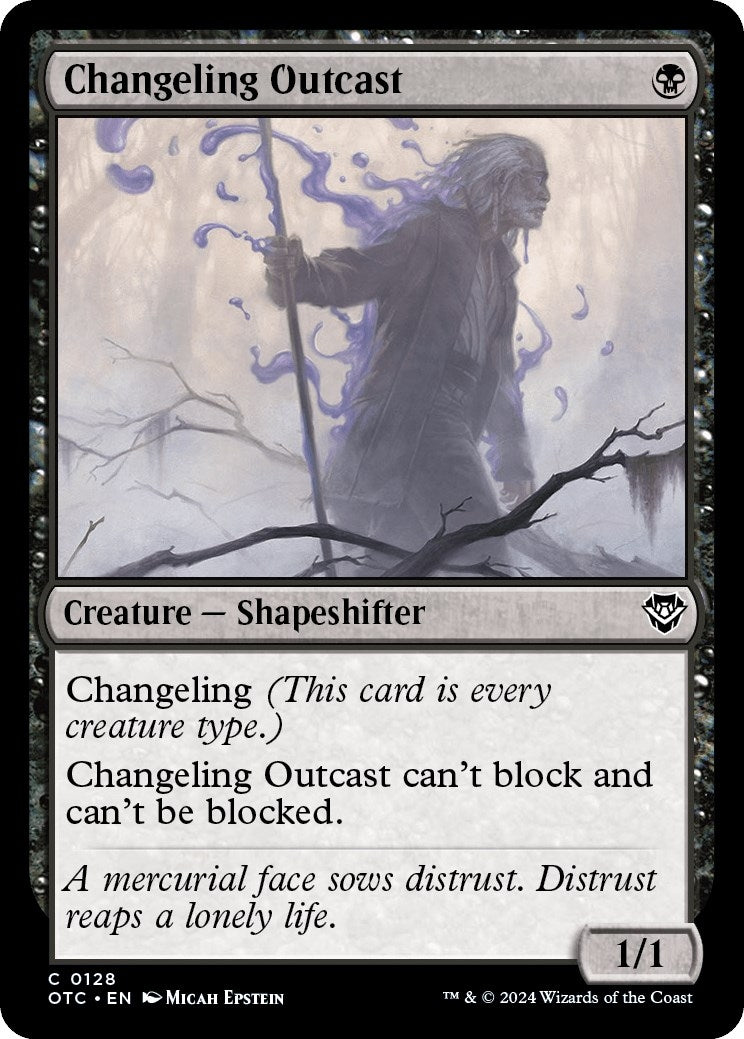 Image for Changeling Outcast (128) - Magic: The Gathering