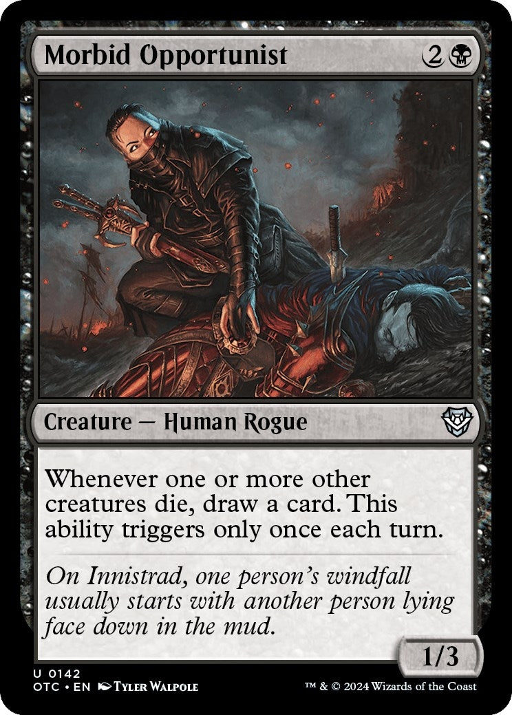 Image for Morbid Opportunist (142) - Magic: The Gathering