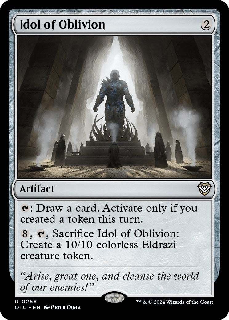 Image for Idol of Oblivion (258) - Magic: The Gathering