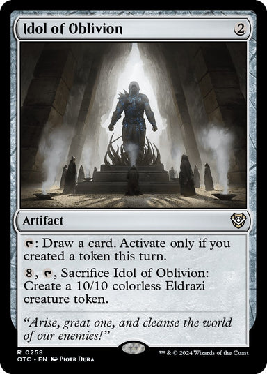 Image for Idol of Oblivion (258) - Magic: The Gathering