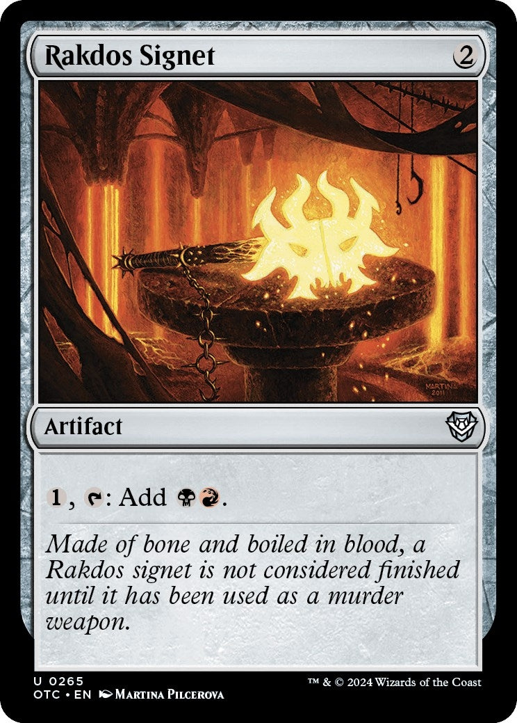Image for Rakdos Signet (265) - Magic: The Gathering