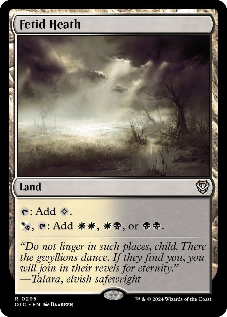 Image for Fetid Heath (295) - Magic: The Gathering