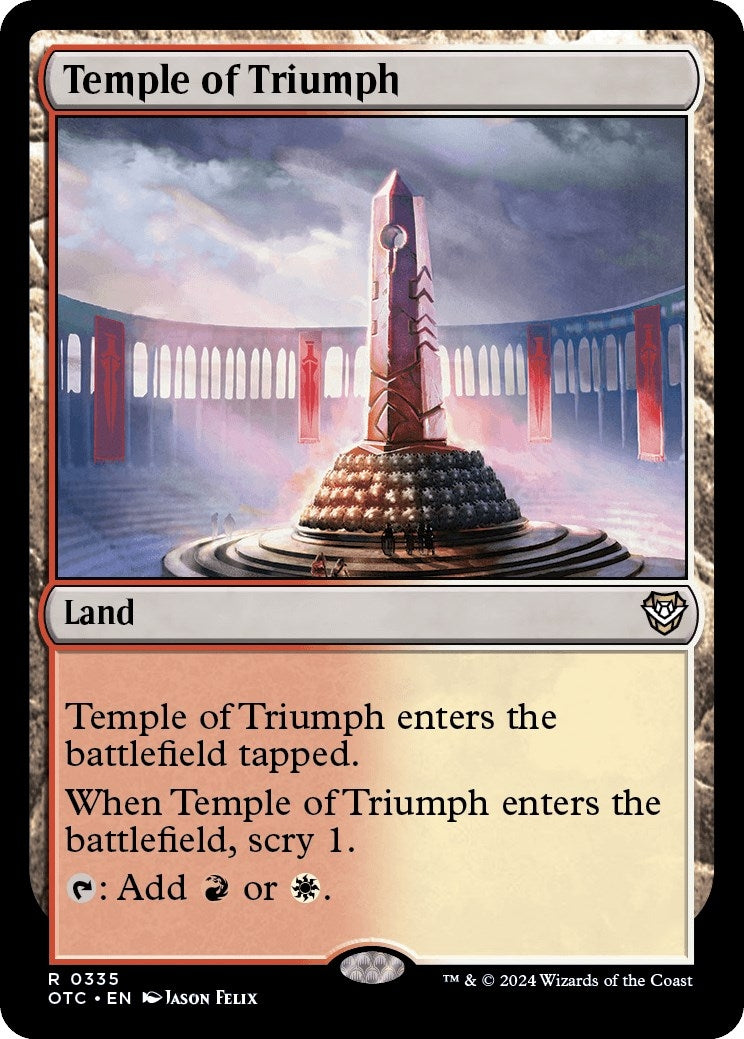 Image for Temple of Triumph (335) - Magic: The Gathering