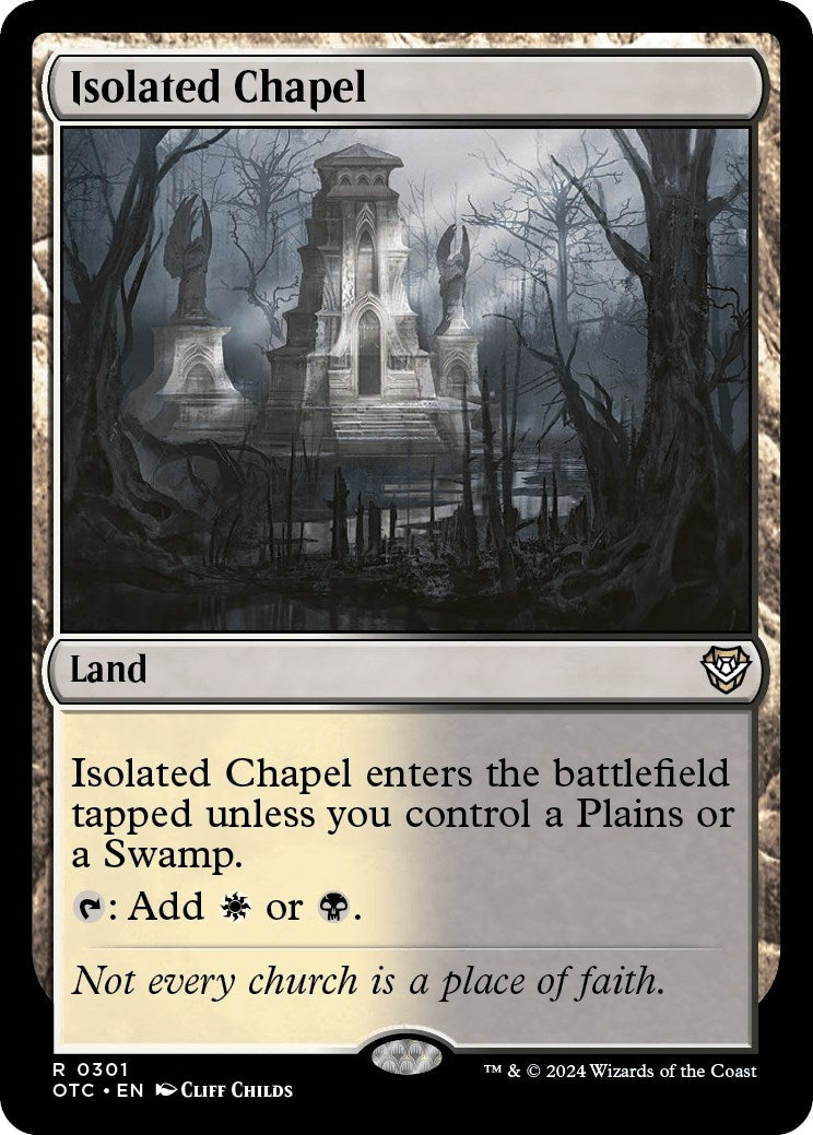 Image for Isolated Chapel (301) - Magic: The Gathering