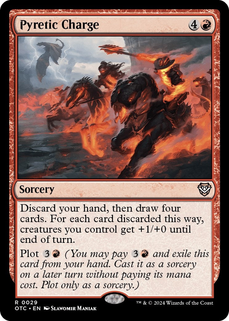 Image for Pyretic Charge (29) - Magic: The Gathering