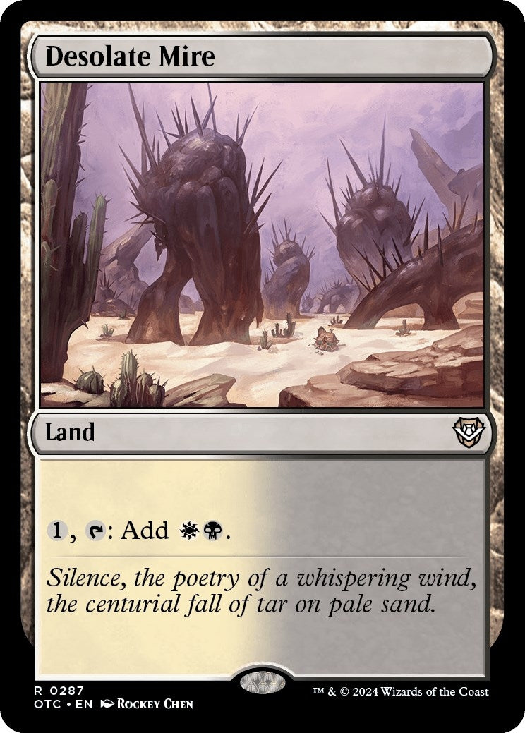 Image for Desolate Mire (287) - Magic: The Gathering