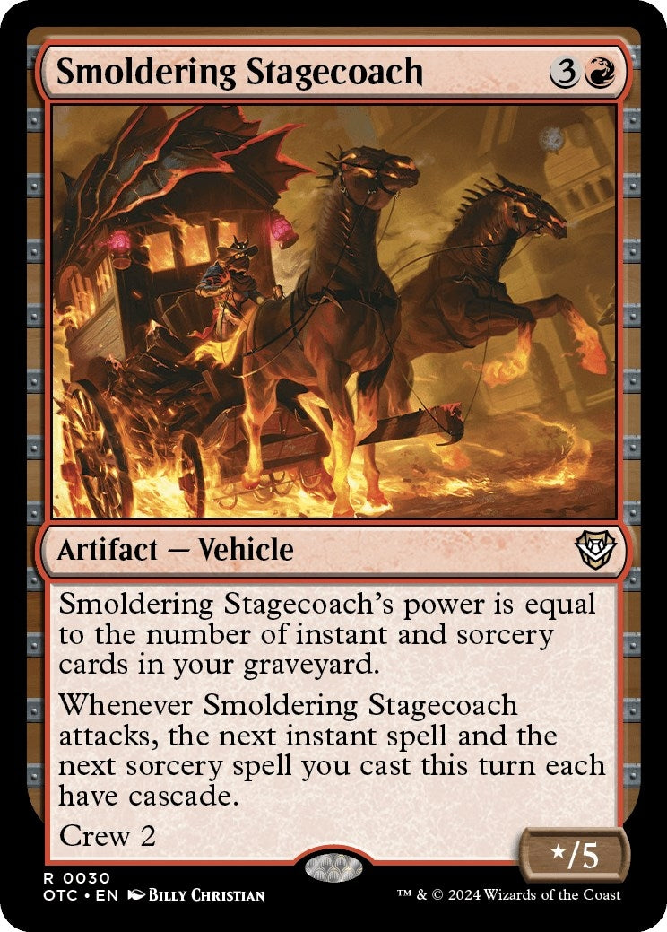 Image for Smoldering Stagecoach (30) - Magic: The Gathering