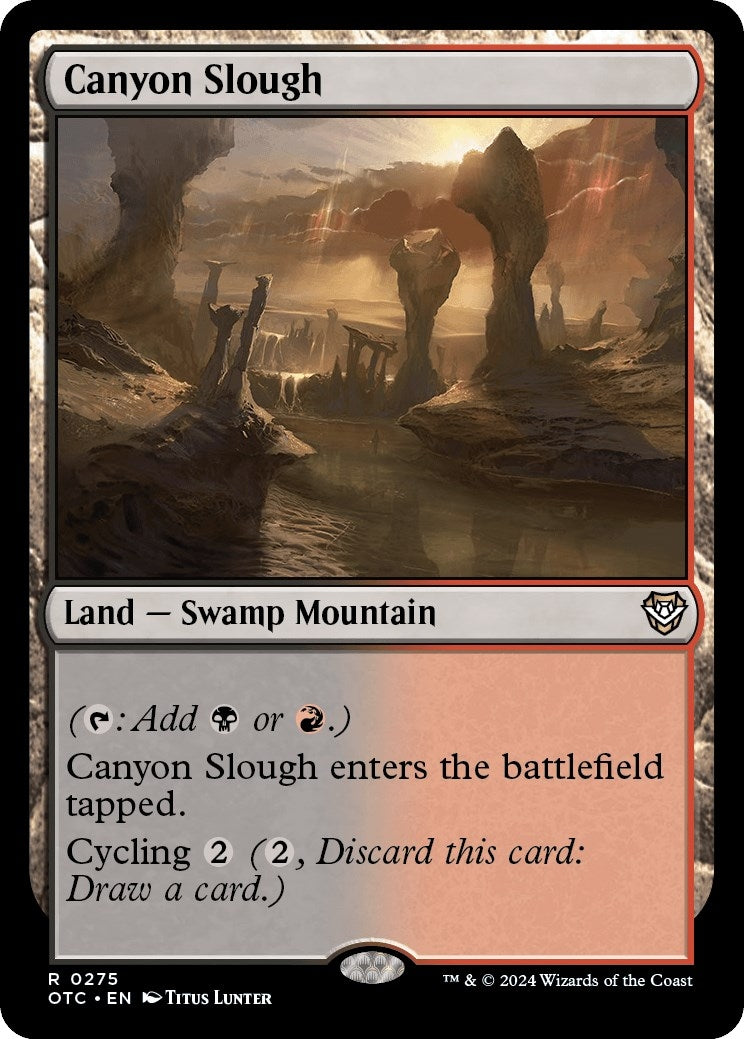 Image for Canyon Slough (275) - Magic: The Gathering