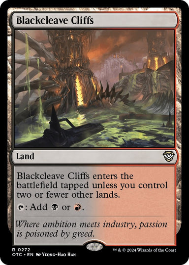 Image for Blackcleave Cliffs (272) - Magic: The Gathering
