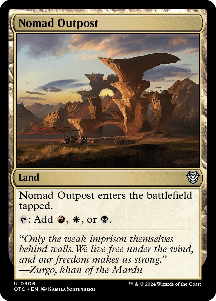 Image for Nomad Outpost (306) - Magic: The Gathering