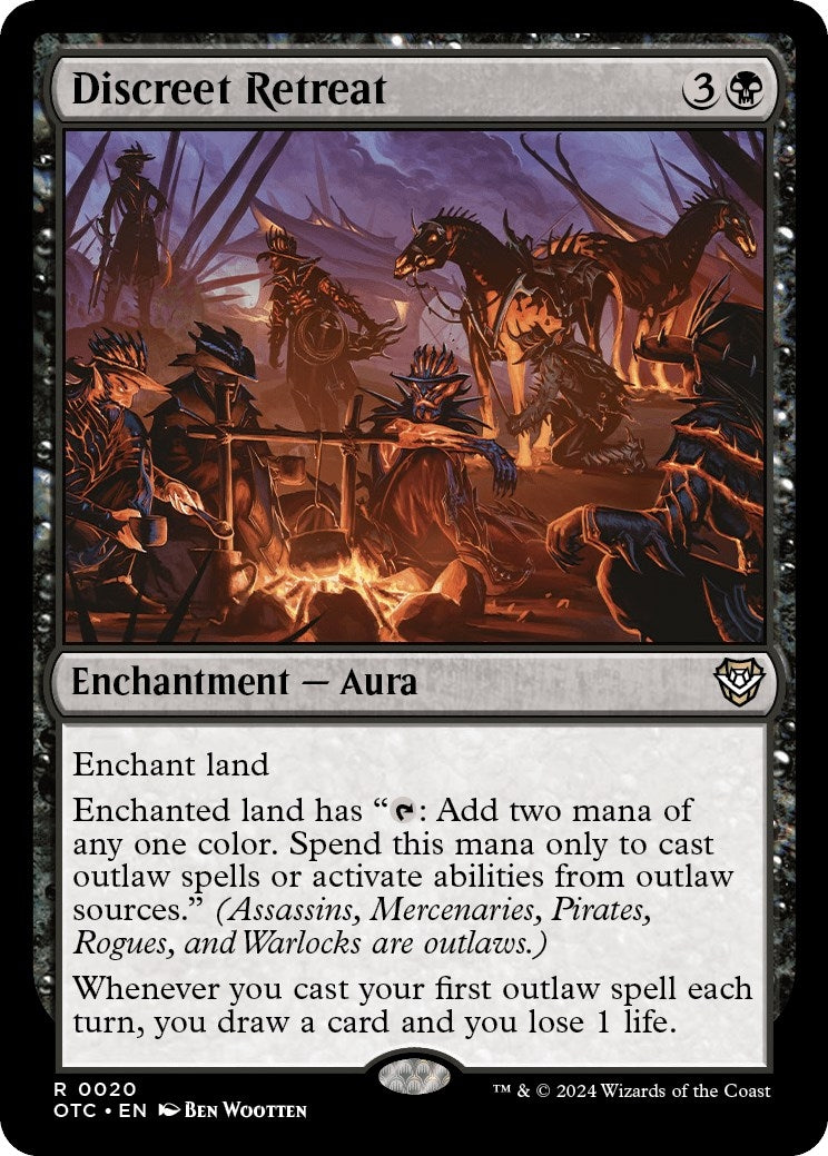 Image for Discreet Retreat (20) - Magic: The Gathering