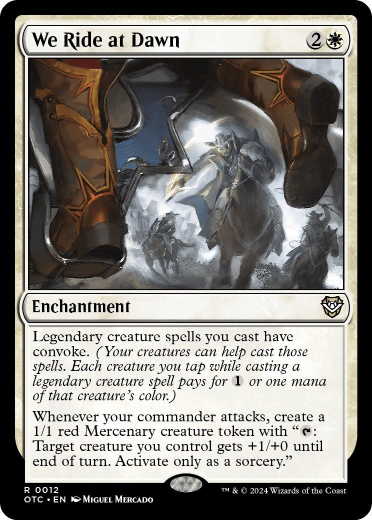 Image for We Ride at Dawn (12) - Magic: The Gathering