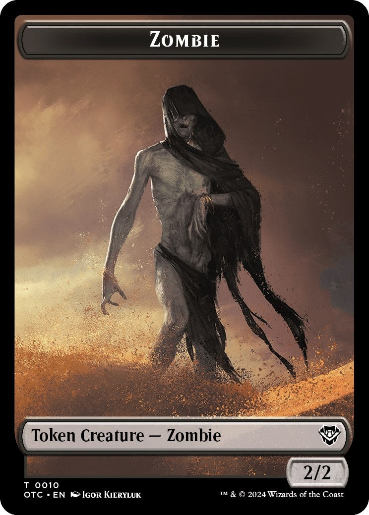 Image for Zombie // Ox Double-Sided Token (10 // 3) - Magic: The Gathering