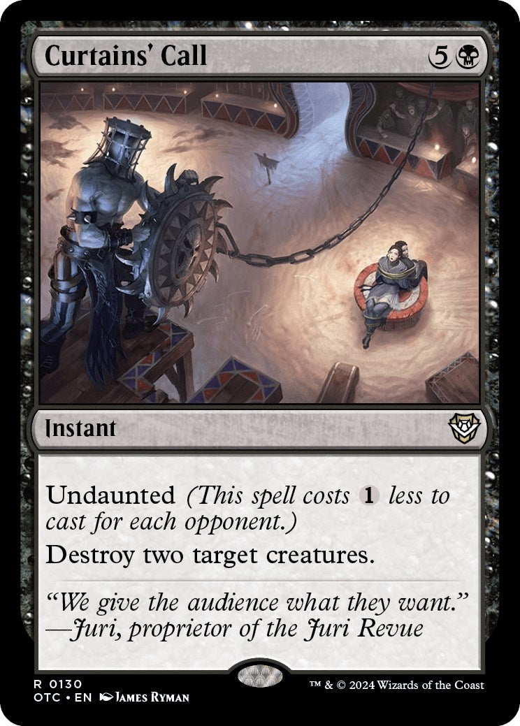 Image for Curtains' Call (130) - Magic: The Gathering