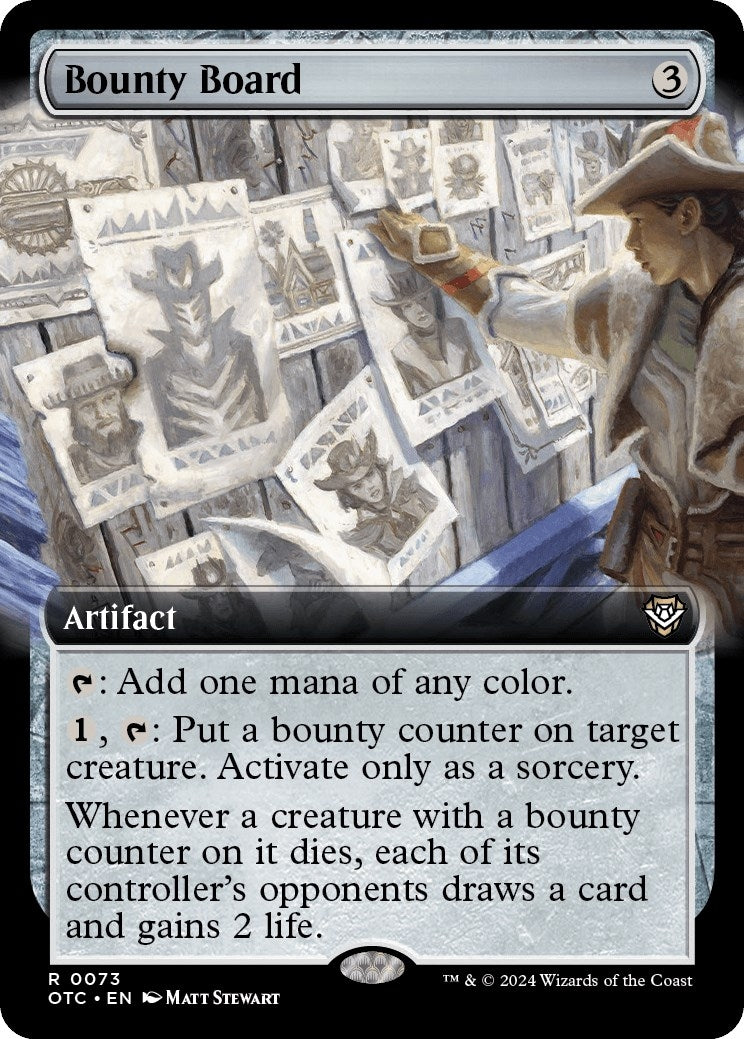 Image for Bounty Board (Extended Art) (73) - Magic: The Gathering