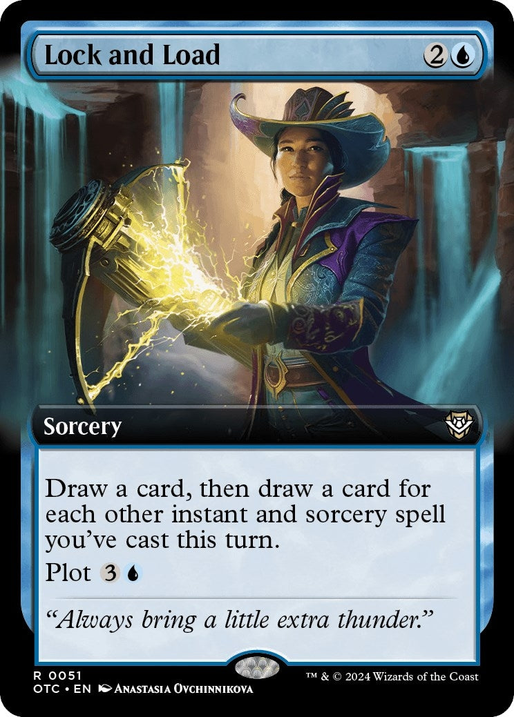 Image for Lock and Load (Extended Art) (51) - Magic: The Gathering