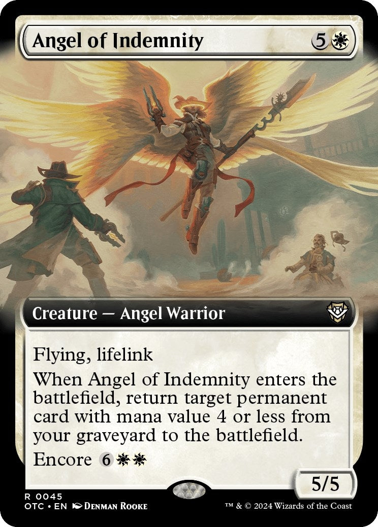 Image for Angel of Indemnity (Extended Art) (45) - Magic: The Gathering