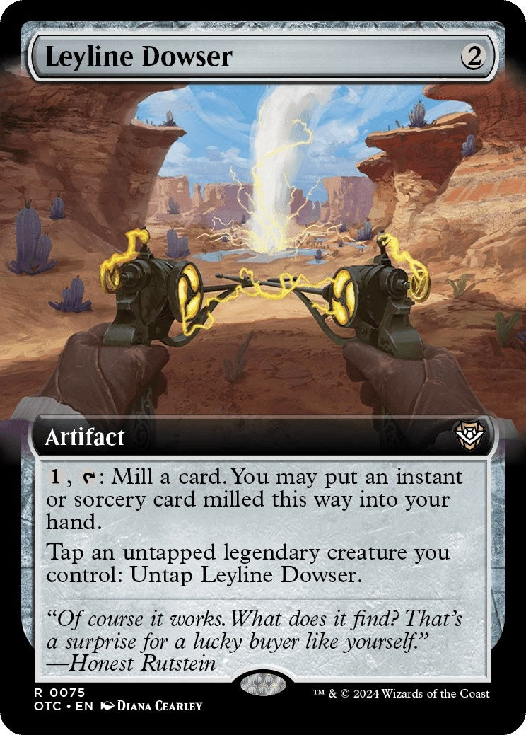 Image for Leyline Dowser (Extended Art) (75) - Magic: The Gathering