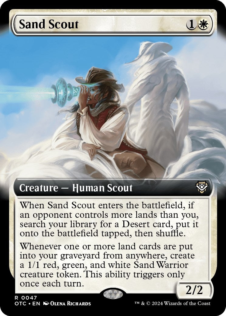 Image for Sand Scout (Extended Art) (47) - Magic: The Gathering