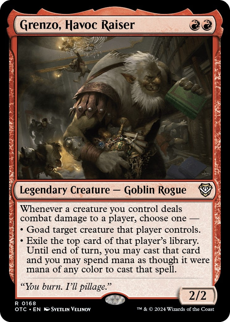 Image for Grenzo, Havoc Raiser (168) - Magic: The Gathering