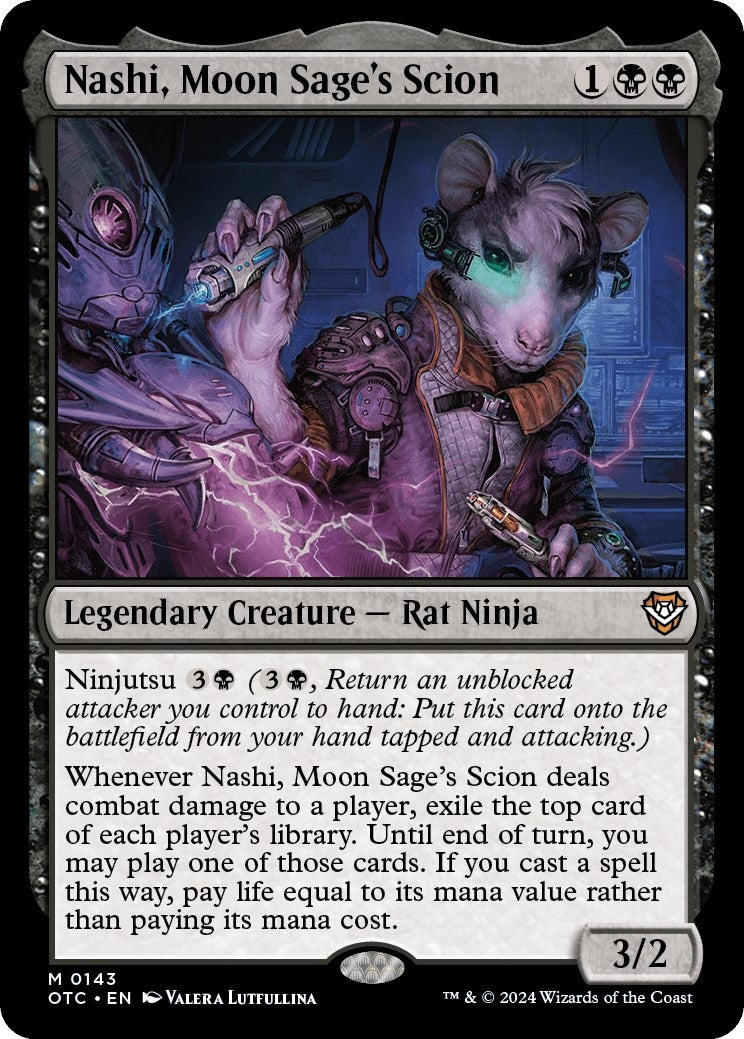 Image for Nashi, Moon Sage's Scion (143) - Magic: The Gathering
