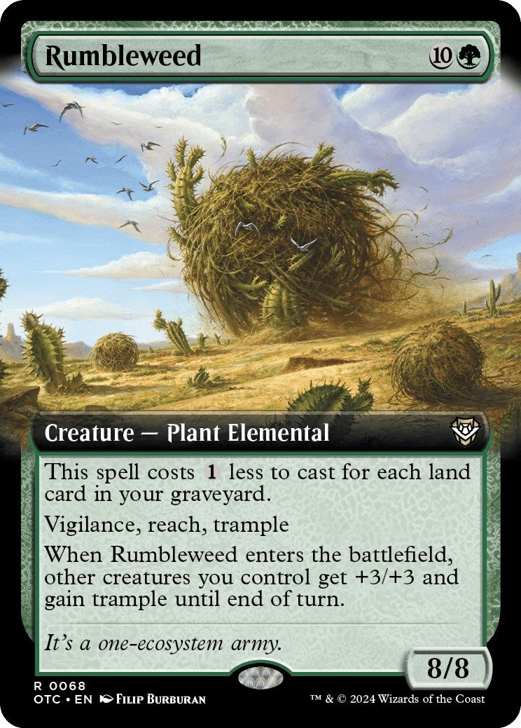 Image for Rumbleweed (Extended Art) (68) - Magic: The Gathering