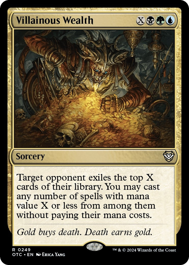 Image for Villainous Wealth (249) - Magic: The Gathering