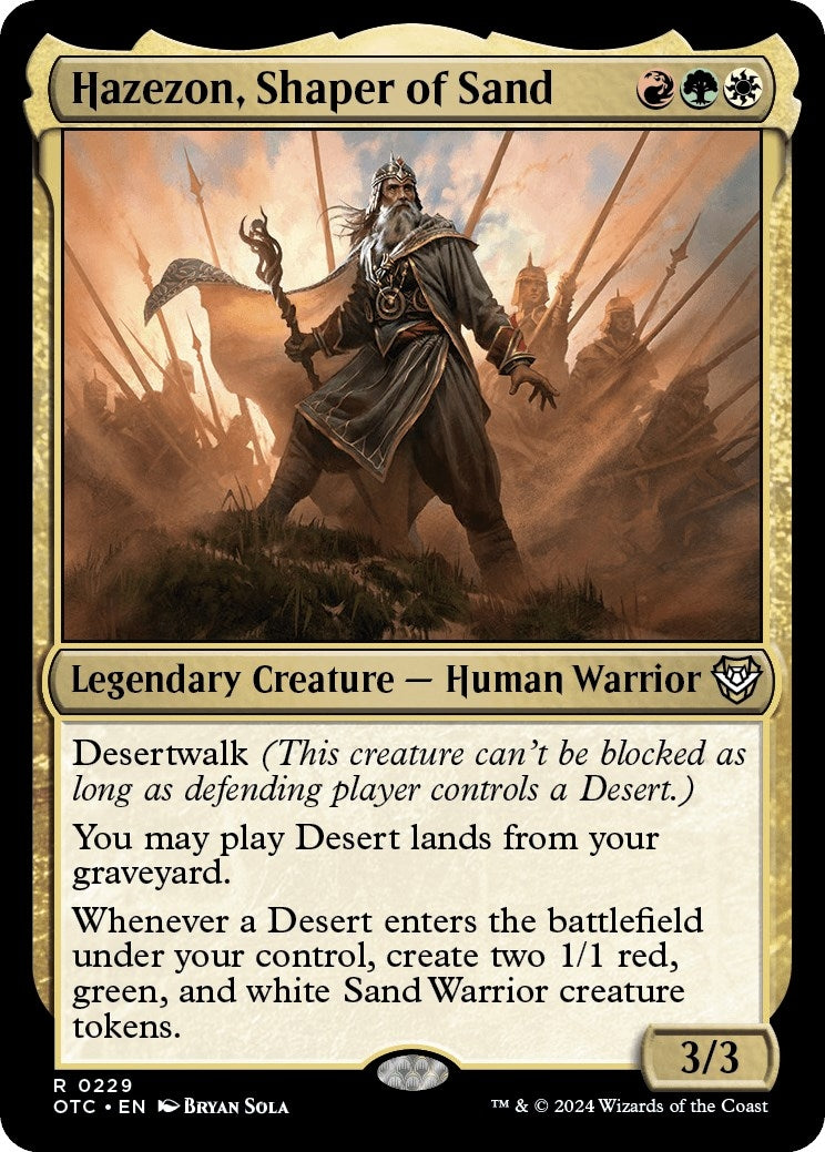 Image for Hazezon, Shaper of Sand (229) - Magic: The Gathering