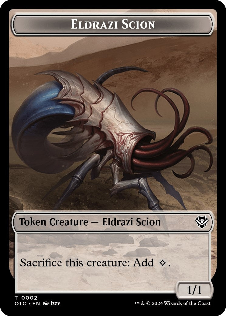 Image for Eldrazi Scion // Treasure Double-Sided Token (2 // 18) - Magic: The Gathering