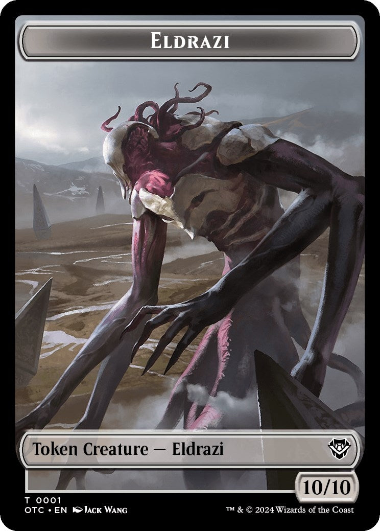 Image for Eldrazi // Clue Double-Sided Token (1 // 16) - Magic: The Gathering