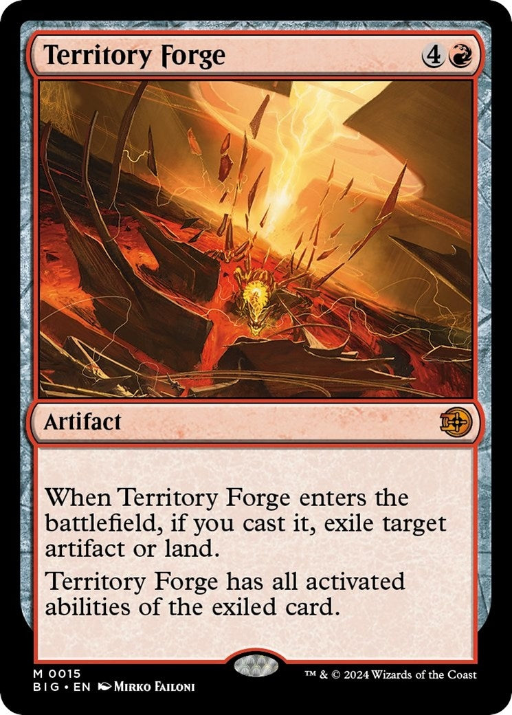 Image for Territory Forge (15) (Outlaws of Thunder Junction: The Big Score) (BIG) - Magic: The Gathering