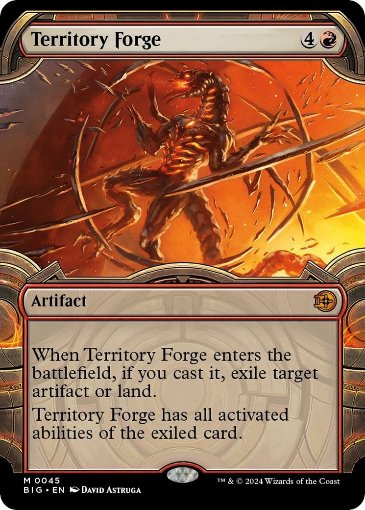 Image for Territory Forge (Showcase) (45) (Outlaws of Thunder Junction: The Big Score) (BIG) - Magic: The Gathering