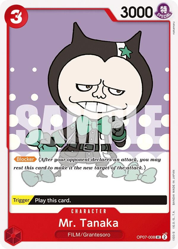 Image for Mr. Tanaka (OP07-008) (500 Years in the Future) - One Piece Card Game