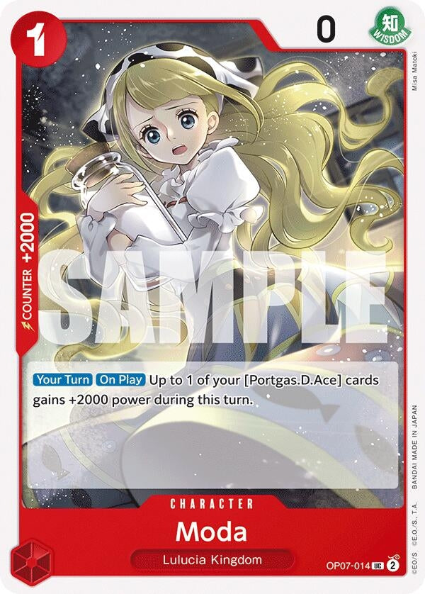Image for Moda (OP07-014) (500 Years in the Future) - One Piece Card Game