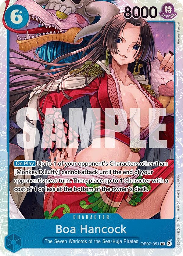 Image for Boa Hancock (051) (OP07-051) (500 Years in the Future) - One Piece Card Game